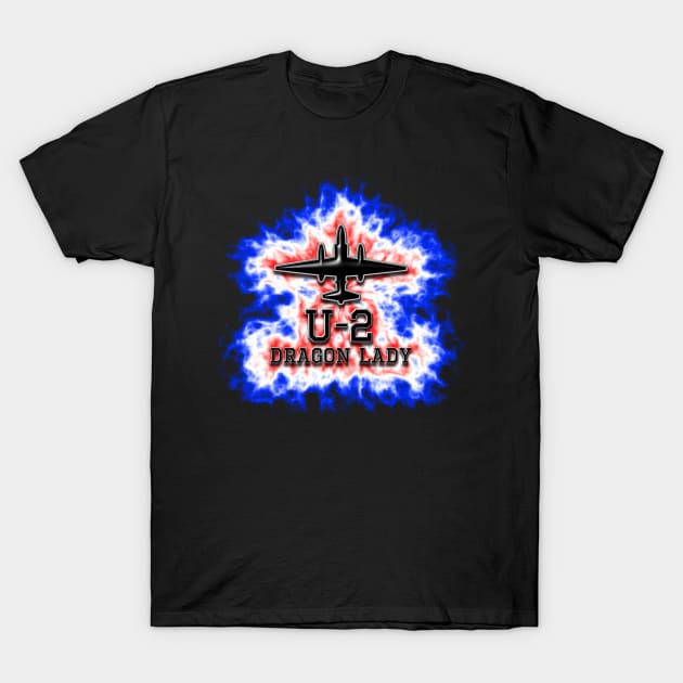 U-2 Spy Plane T-Shirt by DrewskiDesignz